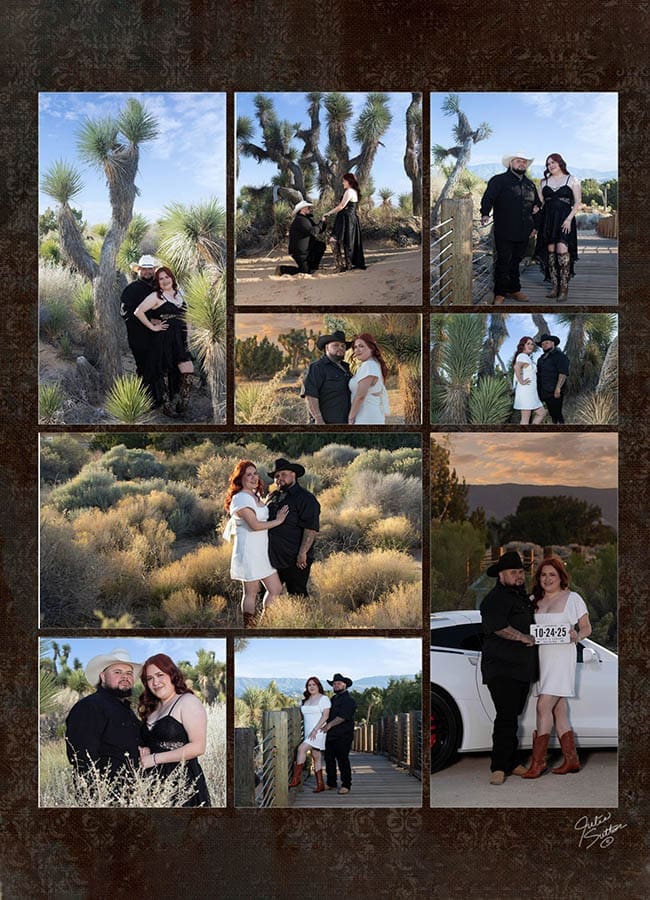 Engagement photo ideas desert California 09